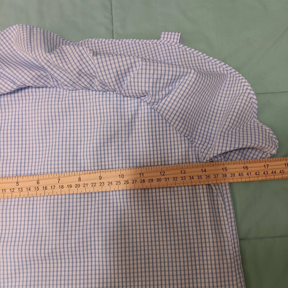 Brown Bowen Company Size 12 Millie Ruffle Dress Seaisland Seersucker One Should - Picture 7 of 11